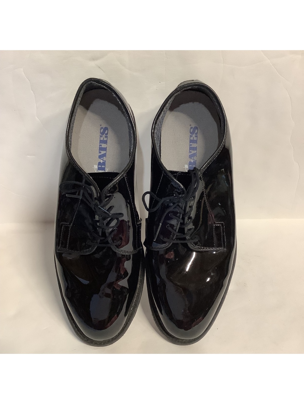 NEW Bates Black Patent Leather Dress Shoes Size 10 D